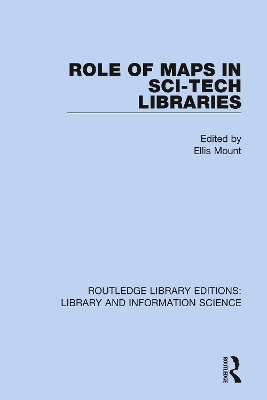 Role of Maps in Sci-Tech Libraries - 