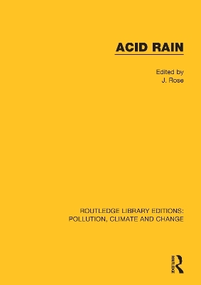 Acid Rain - J. Rose