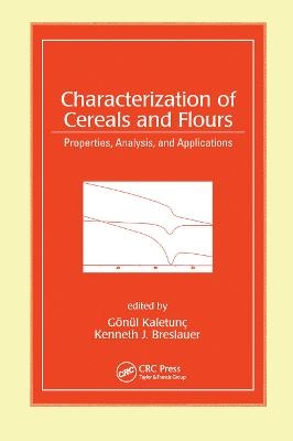 Characterization of Cereals and Flours - 