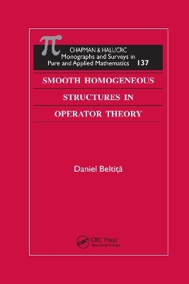 Smooth Homogeneous Structures in Operator Theory - Daniel Beltita