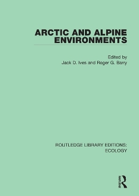 Arctic and Alpine Environments - 