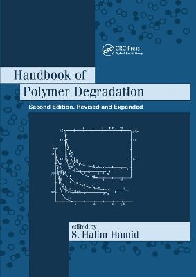 Handbook of Polymer Degradation - S. Halim Hamid
