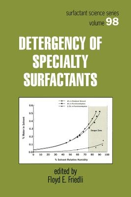 Detergency of Specialty Surfactants - 