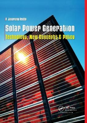 Solar Power Generation - P. Jayarama Reddy