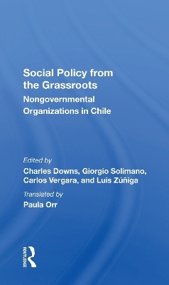 Social Policy From The Grassroots - Charles Downs, Giorgio Solimano, Carlos Vergara, Luis Zuniga
