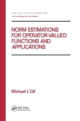 Norm Estimations for Operator Valued Functions and Their Applications - 