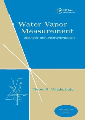 Water Vapor Measurement - Pieter R. Wiederhold