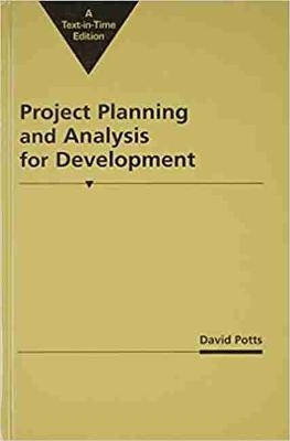 Project Planning and Analysis for Development - David Potts