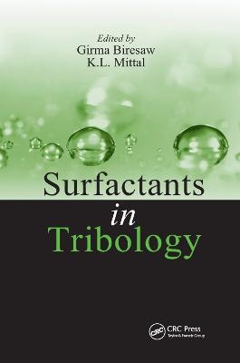 Surfactants in Tribology, Volume 1 - 