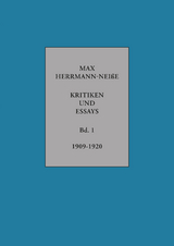 Kritiken und Essays - Max Herrmann-Neiße