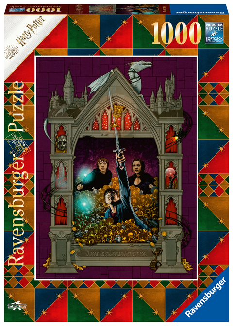 Ravensburger Puzzle 16749 – Harry Potter und die Heiligtümer des Todes: Teil 2 – 1000 Teile Puzzle für Erwachsene und Kinder ab 14 Jahren