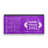Tischkalender- Planer 2022 „Sudoku“ Buntkalender® Lila