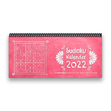 Tischkalender- Planer 2022 „Sudoku“ Buntkalender® Rosa