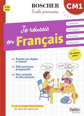 JE REUSSIS EN FRANCAIS CM1 -  COLLECTIF ED 2021