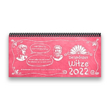 Tischkalender- Planer 2022 „Witze“ Buntkalender® Rosa