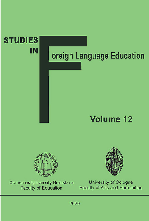 Studies in Foreign Language Education - Gabriela Lojová, Mária Kostelníková, Mária Vajičková