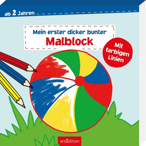 Mein erster dicker bunter Malblock