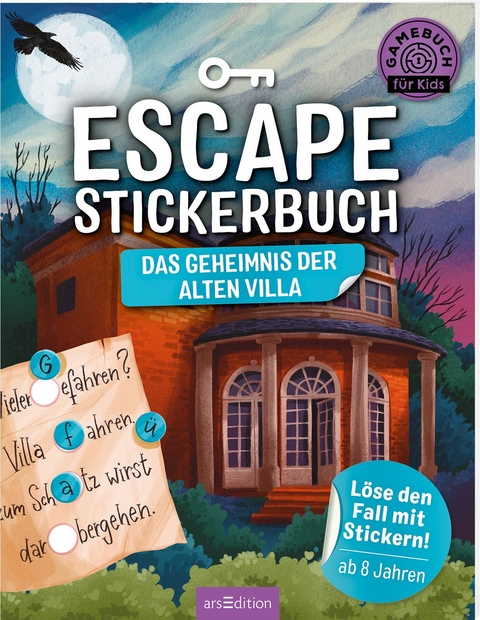 Escape-Stickerbuch – Das Geheimnis der alten Villa - Philip Kiefer