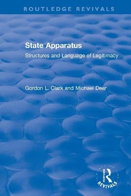 State Apparatus - Gordon L. Clark, Michael Dear