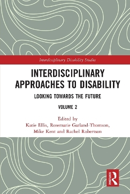 Interdisciplinary Approaches to Disability - 