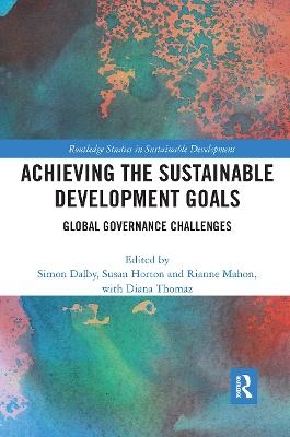 Achieving the Sustainable Development Goals - 