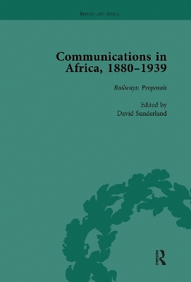 Communications in Africa, 1880–1939 (set) - David Sunderland