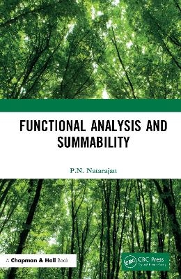 Functional Analysis and Summability - P.N. Natarajan