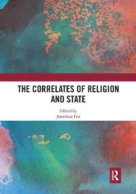 The Correlates of Religion and State - 