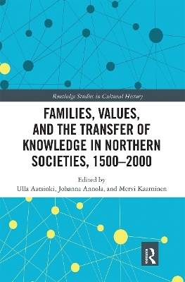 Families, Values, and the Transfer of Knowledge in Northern Societies, 1500–2000 - 