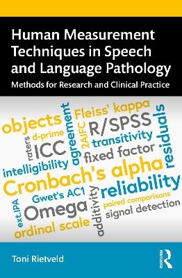 Human Measurement Techniques in Speech and Language Pathology - Rietveld Toni