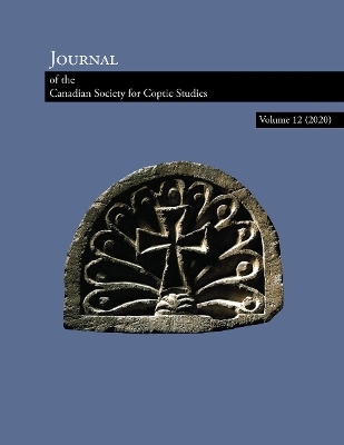 Journal of the Canadian Society for Coptic Studies - 