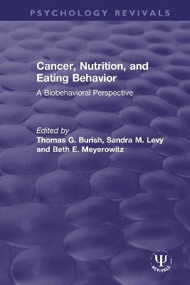 Cancer, Nutrition, and Eating Behavior - 
