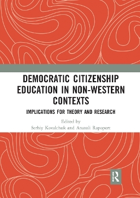 Democratic Citizenship Education in Non-Western Contexts - 