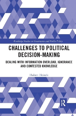 Challenges to Political Decision-making - Hubert Heinelt