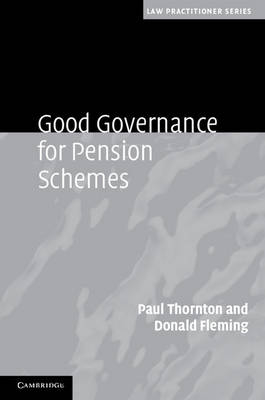 Good Governance for Pension Schemes -  Donald Fleming,  Paul Thornton