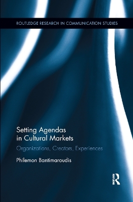 Setting Agendas in Cultural Markets - Philemon Bantimaroudis