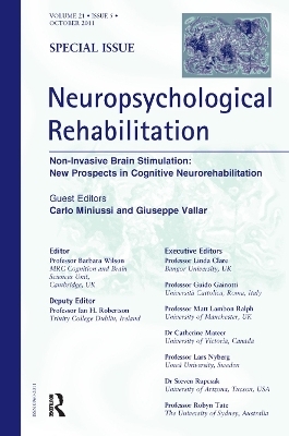 Non-Invasive Brain Stimulation: New Prospects in Cognitive Neurorehabilitation - 