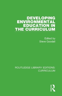 Developing Environmental Education in the Curriculum - 