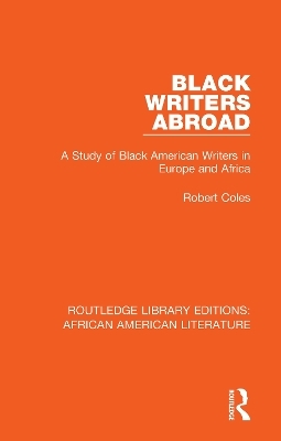 Black Writers Abroad - Robert Coles