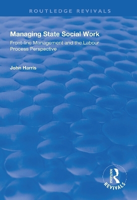Managing State Social Work - John Harris