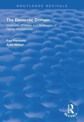 The Domestic Domain - Paul Pennartz, Anke Niehof