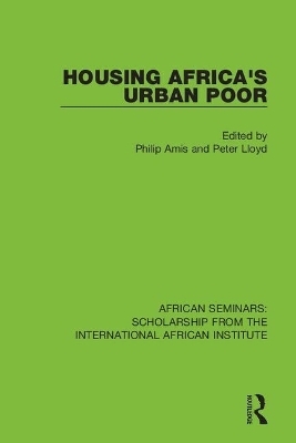 Housing Africa's Urban Poor - 