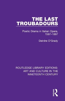 The Last Troubadours - Deirdre O'Grady