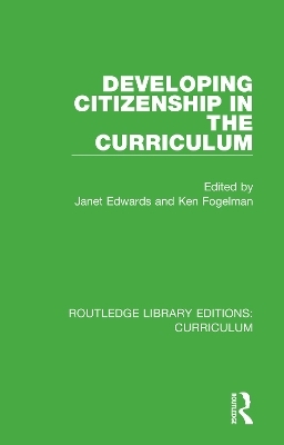 Developing Citizenship in the Curriculum - 