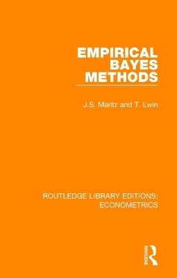 Empirical Bayes Methods - J. S. Maritz, T. Lwin