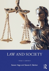 Law and Society - Vago, Steven; Barkan, Steven E.