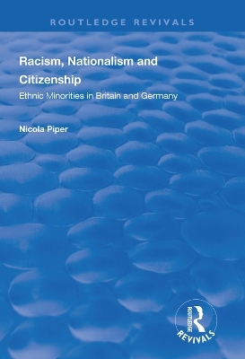 Racism, Nationalism and Citizenship - Nicola Piper