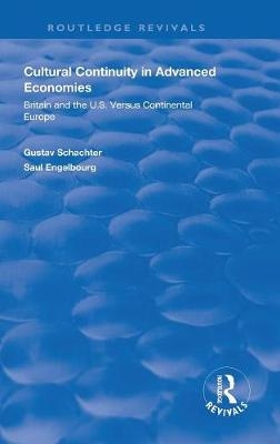 Cultural Continuity in Advanced Economies - Gustav Schachter