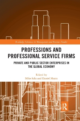 Professions and Professional Service Firms - 