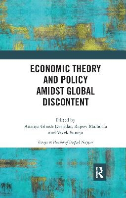 Economic Theory and Policy amidst Global Discontent - 